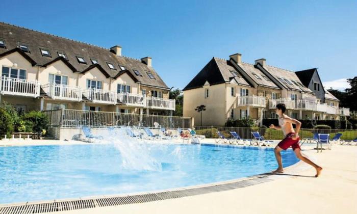 Résidence cap ocean port du Crouesty avec piscine Arzon Esterno foto